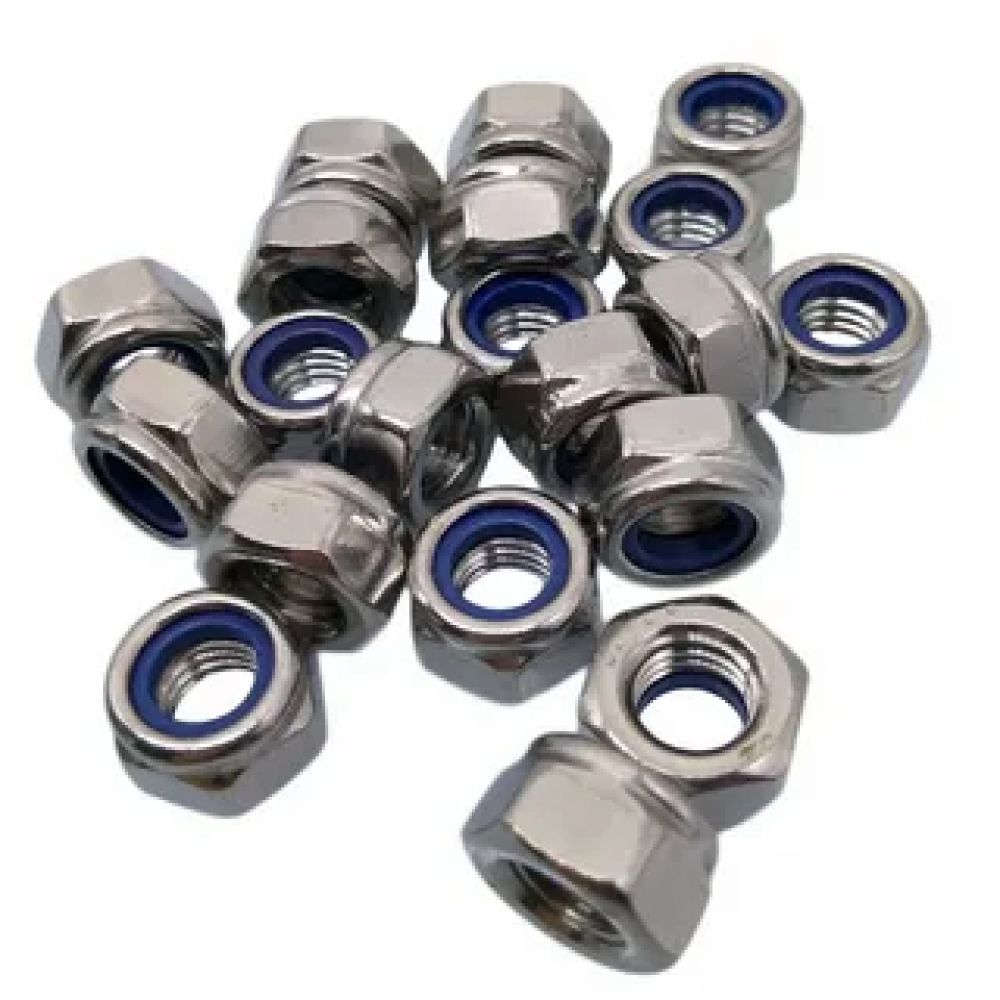 ISO 10511 - DIN 985 PASLANMAZ İNOX FİBERLİ SOMUN
